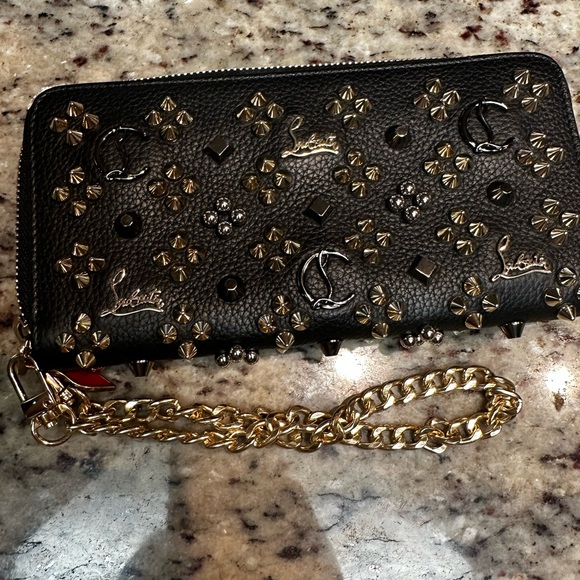 Christian louboutin panetone black leather - Picture 3 of 12